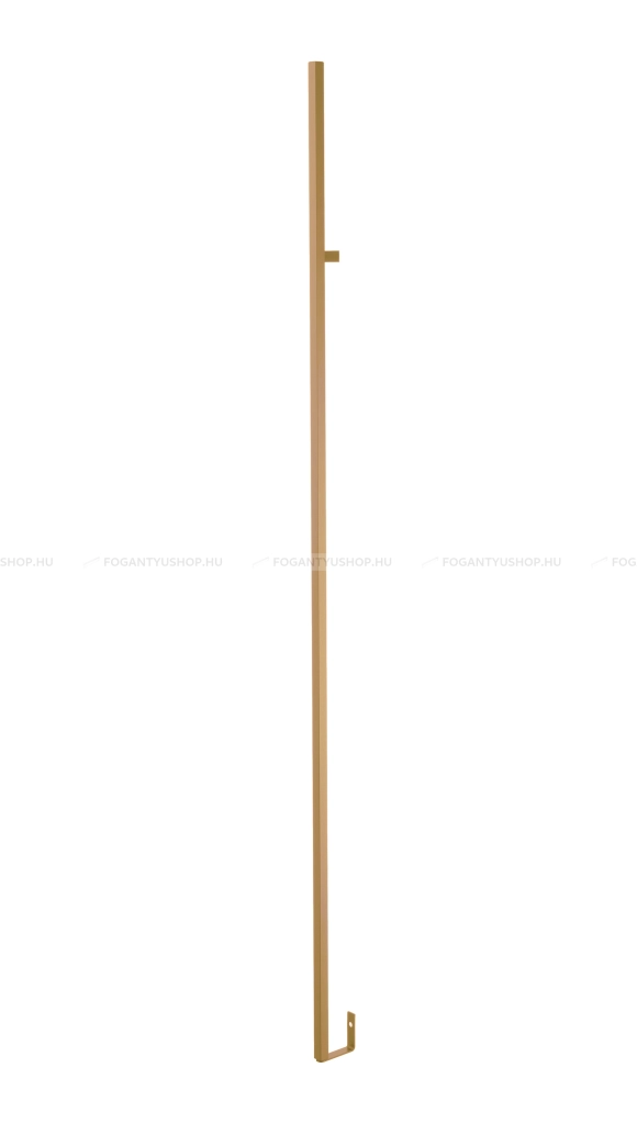RUJZ DESIGN Bútor fogantyú - 864 684.12 - furattáv 864 mm - Szálcsiszolt arany  - Alumínium - Egy méretben gyártott színes fém bútorfogantyú