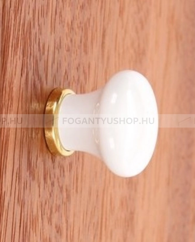 RUJZ-DESIGN-Fogantyu---118.30---Fenyes-arany---Feher---Muanyaggal-kombinalt-fem-gombfogantyu-butorgomb