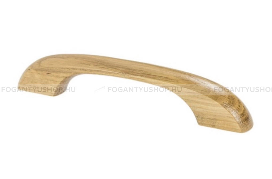RUJZ DESIGN Fogantyú - 96 213.14 Tölgyfa - furattáv 96 mm - Tölgyfa hrast - Fa - Fa bútorfogantyú