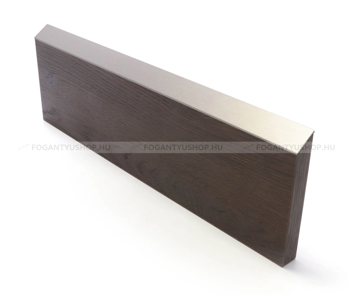 RUJZ DESIGN Bútorfogantyú - us 2197 - 1 furatos - Szálcsiszolt nikkel NisatE - ABS műanyag - Darabolható fém bútorfogantyú (fogantyú profil)