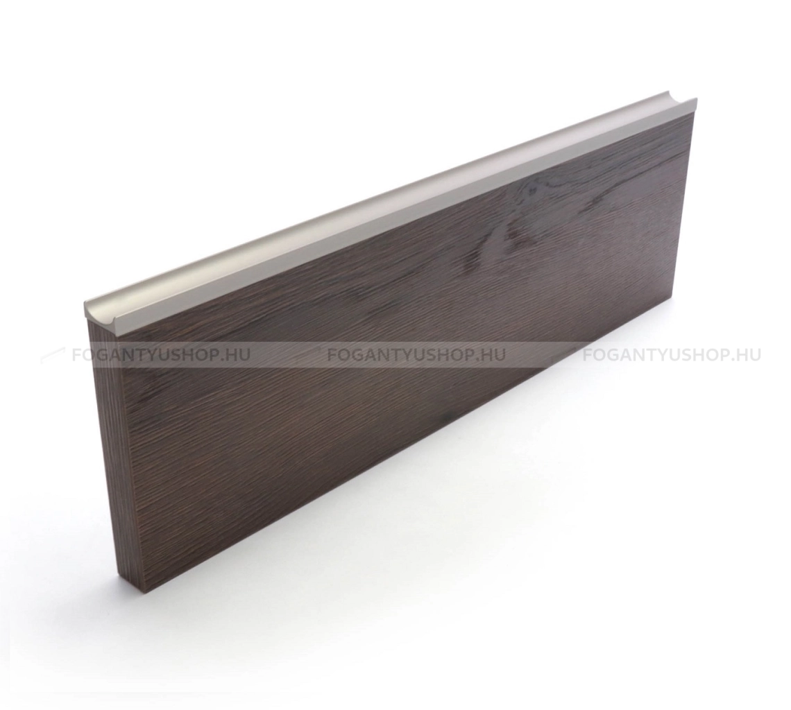 RUJZ DESIGN Bútorfogantyú - us 2198 - 1 furatos - Ezüst Silver - ABS műanyag - Darabolható fém bútorfogantyú (fogantyú profil)