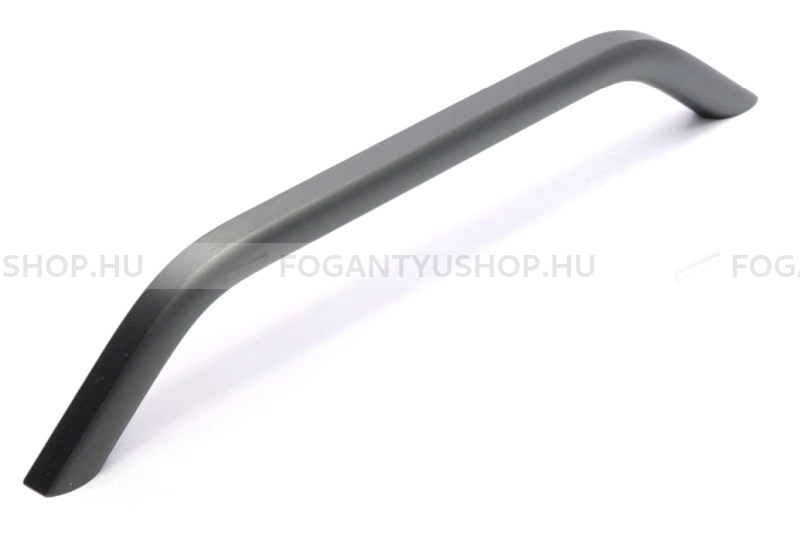RUJZ DESIGN Bútorfogantyú - 634.10 - Szálcsiszolt szürke  - ABS műanyag - Több méretben gyártott színes fém bútorfogantyú