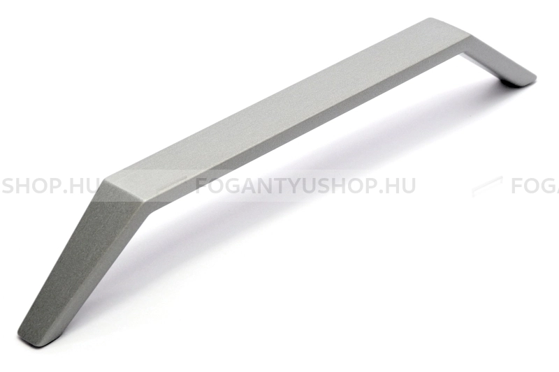 RUJZ DESIGN Fogantyú - 669.15 - Ezüst inox (szálcsiszolt) SNiL - Zamak fém ötvözet - Több méretben gyártott fém bútorfogantyú