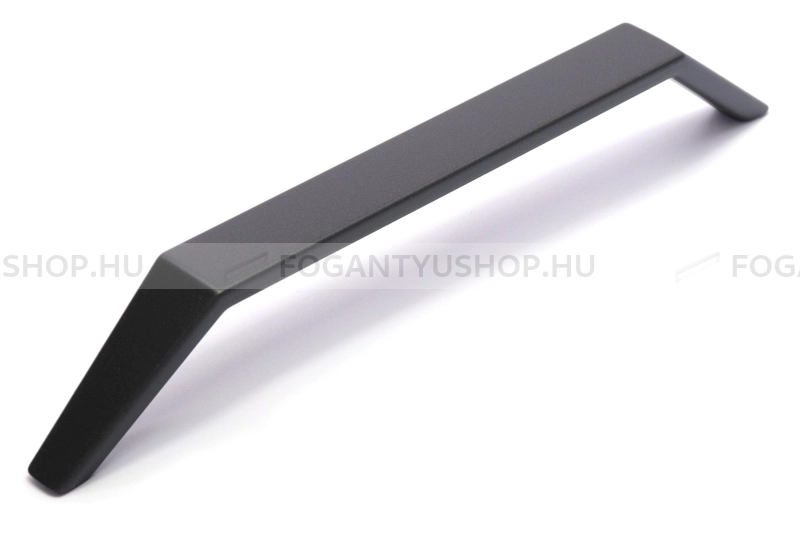 RUJZ DESIGN Fogantyú - 669.15 - Szálcsiszolt szürke  - Zamak fém ötvözet - Több méretben gyártott színes fém bútorfogantyú