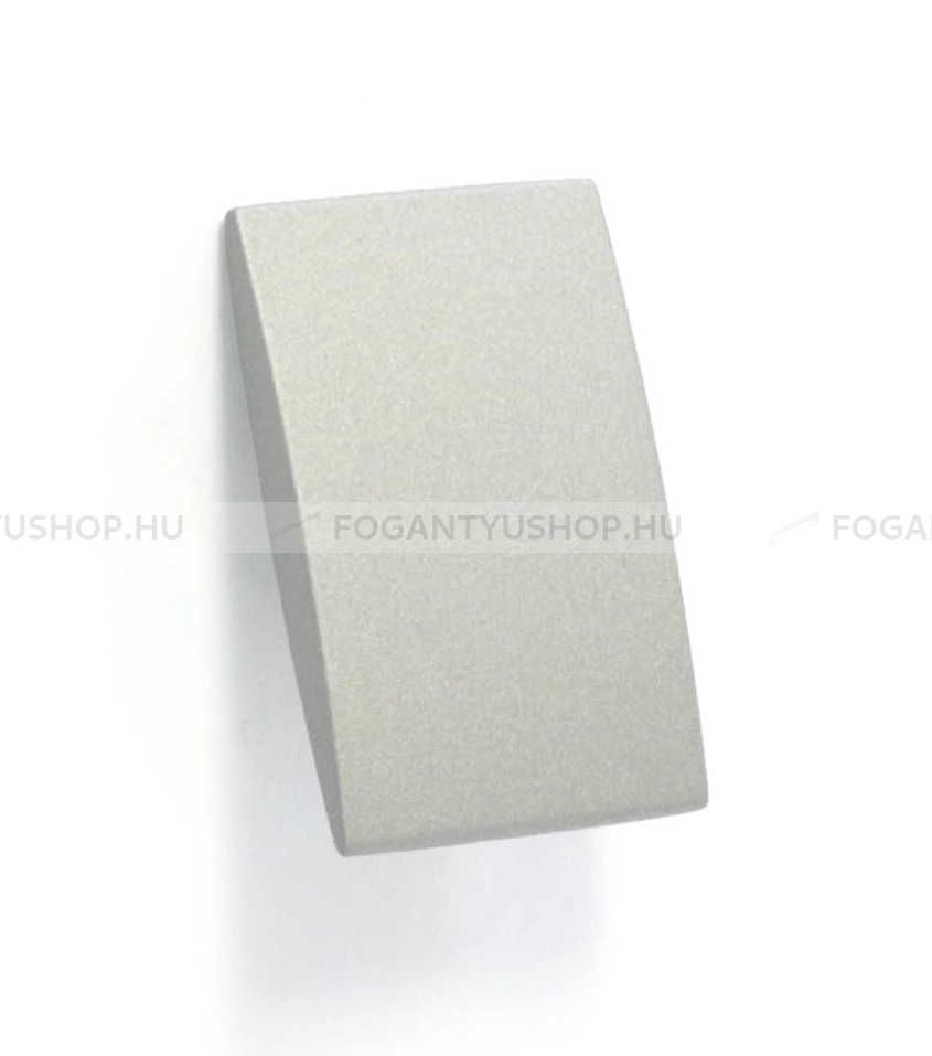 RUJZ DESIGN Gomb fogantyú - 825.32 - 1 furatos - Matt nikkel MNiL - Zamak fém ötvözet - Fém gombfogantyú, bútorgomb (szögletes, kerek)