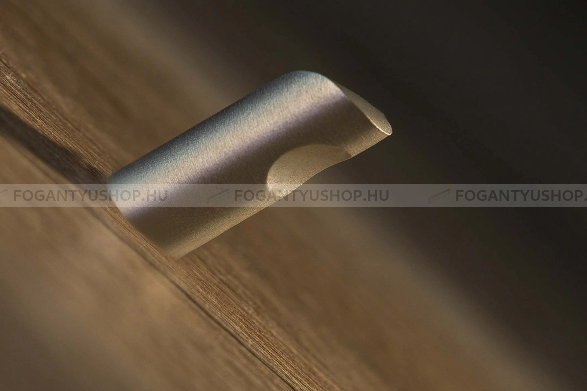 RUJZ DESIGN Bútorgomb - 836.26 - 1 furatos - Matt nikkel MNiL - Zamak fém ötvözet - Fém gombfogantyú, bútorgomb (szögletes, kerek)