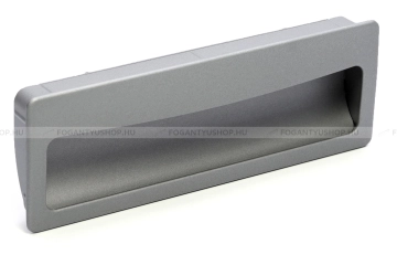RUJZ DESIGN Bútor fogantyú - 128 mm - u6.137-45 - Matt nikkel - Zamak fém ötvözet