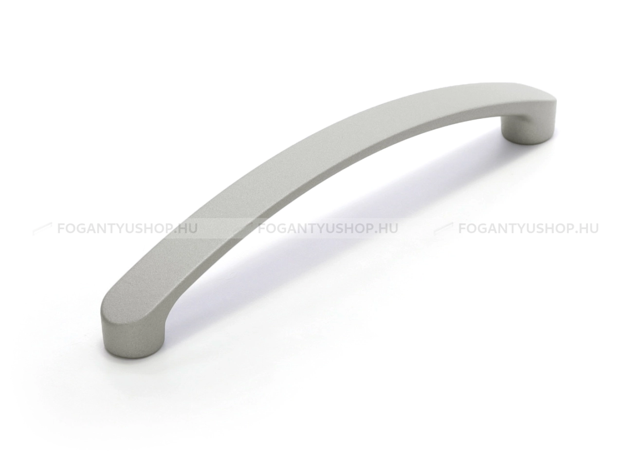 RUJZ DESIGN Fogantyú - 128 336.14 - furattáv 128 mm - Matt nikkel MNiL - Zamak fém ötvözet - Egy méretben gyártott fém bútorfogantyú