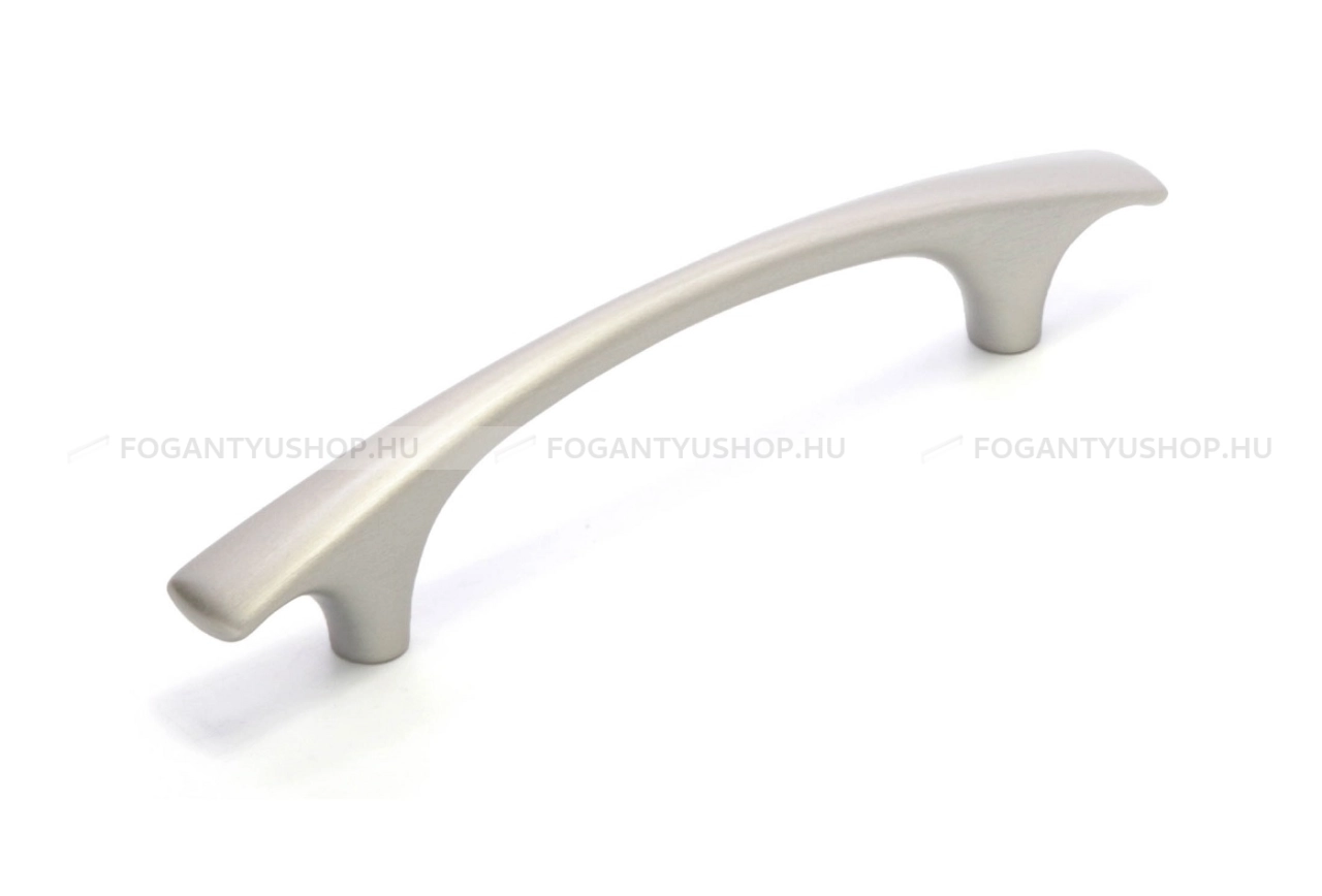 RUJZ DESIGN Bútor fogantyú - 353.13 - Ezüst inox (szálcsiszolt) SNiL - Zamak fém ötvözet - Több méretben gyártott fém bútorfogantyú