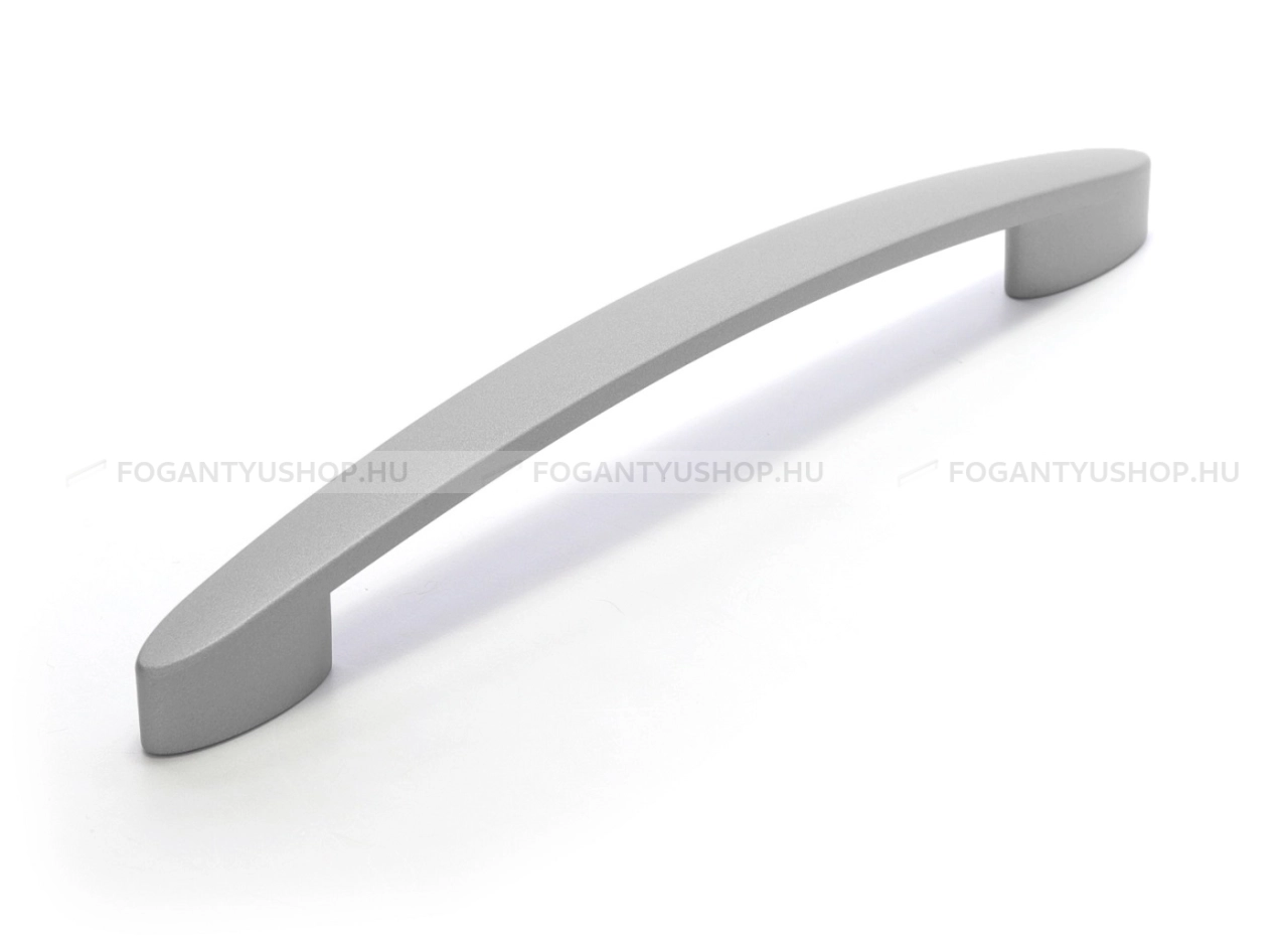 RUJZ DESIGN Bútorfogantyú - 160 360.28 - furattáv 160 mm - Matt nikkel MNiL - Zamak fém ötvözet - Egy méretben gyártott fém bútorfogantyú