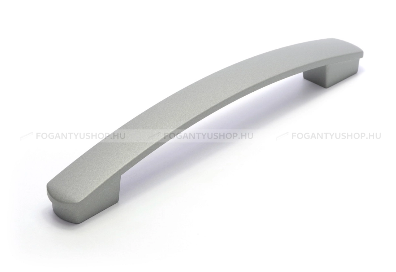 RUJZ DESIGN Bútorfogantyú - 160 386.20 - furattáv 160 mm - Matt nikkel MNiL - Zamak fém ötvözet - Egy méretben gyártott fém bútorfogantyú