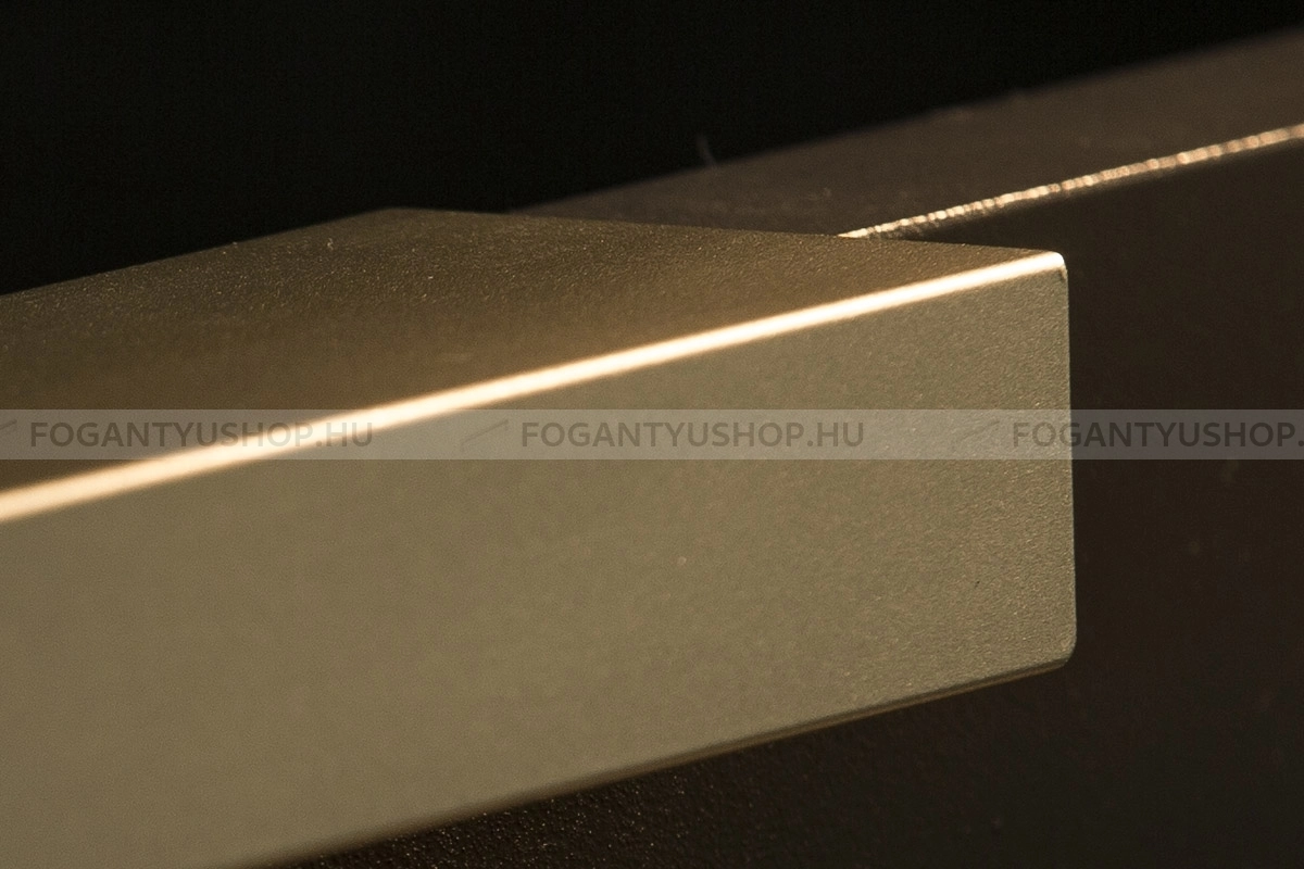 RUJZ DESIGN Fogantyú - 606.40 - Szálcsiszolt nikkel - Darabolható fém bútorfogantyú (fogantyú profil)