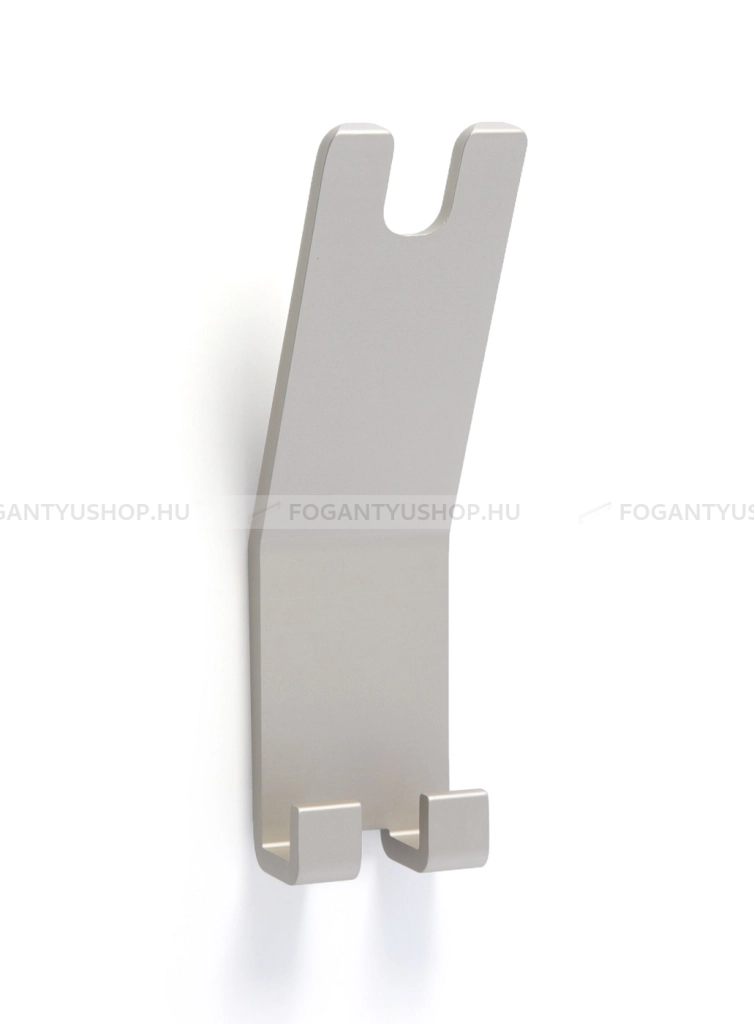 RUJZ DESIGN Fogas - on 2202C - Ezüst Silver - Alumínium - Kombinált, kalaptartós fogas