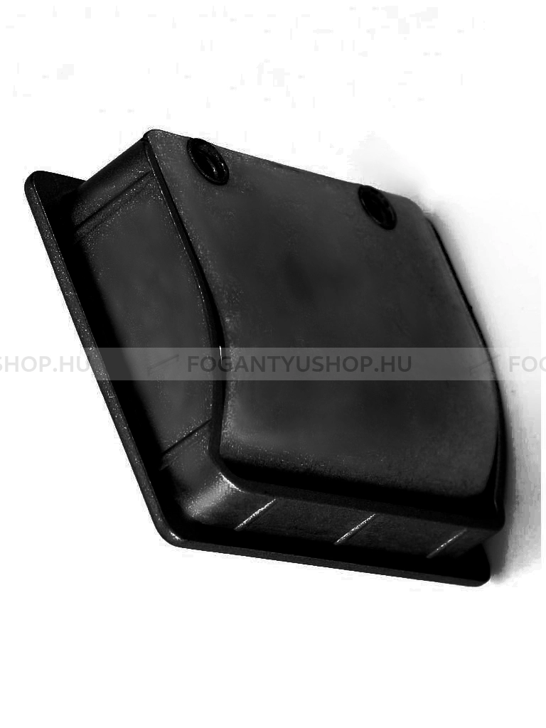 RUJZ DESIGN Fogantyú - u6.56-45 - Festett fekete - Bútorajtó felületébe marható, süllyeszthető fém fogantyú