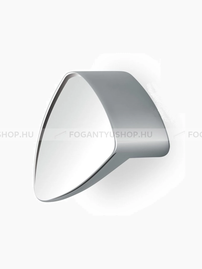 RUJZ DESIGN Gomb fogantyú - 16 367.20 - furattáv 16 mm - Fényes króm Cr - Zamak fém ötvözet - Fém gombfogantyú, bútorgomb (szögletes, kerek)