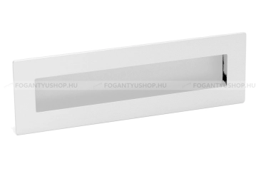 RUJZ DESIGN Bútor fogantyú - 160 mm - u9.175-55 - Festett fehér - Zamak fém ötvözet