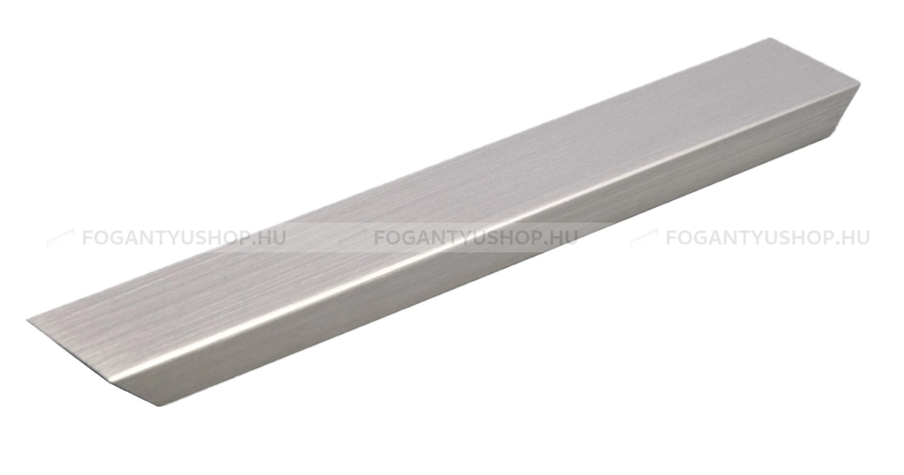 RUJZ DESIGN Bútor fogantyú - 672.09 - Szálcsiszolt nikkel NisatE - ABS műanyag - Több méretben gyártott fém bútorfogantyú