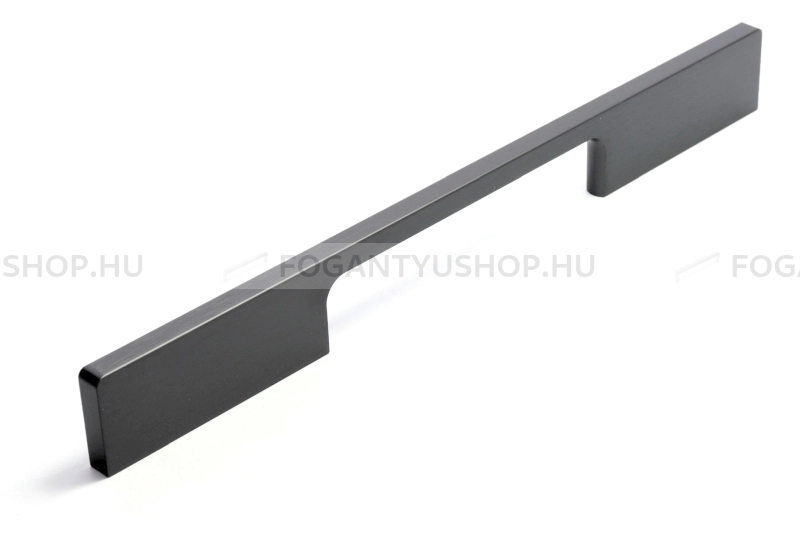 RUJZ DESIGN Bútorfogantyú - 525.27 - Szálcsiszolt szürke  - ABS műanyag - Több méretben gyártott színes fém bútorfogantyú