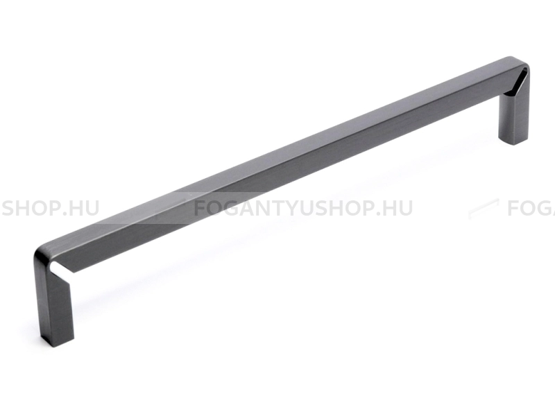 RUJZ DESIGN Fogantyú - 574.10 - Szálcsiszolt szürke  - ABS műanyag - Több méretben gyártott színes fém bútorfogantyú