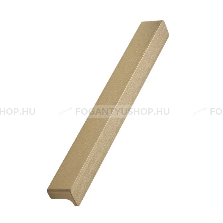 FURNIPART Bútor fogantyú - ELAN II. - Csiszolt sárgaréz 31 - ABS műanyag - Több méretben gyártott színes fém bútorfogantyú