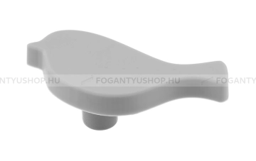 GTV Gyerek fogantyú madár Gyerek fogantyú madár - 1 furatos - UM-TWITT-SZ - Szürke - Gumi - Mesefigurás, állatos gyerekbútor f - 1 furatos - Szürke - Gumi