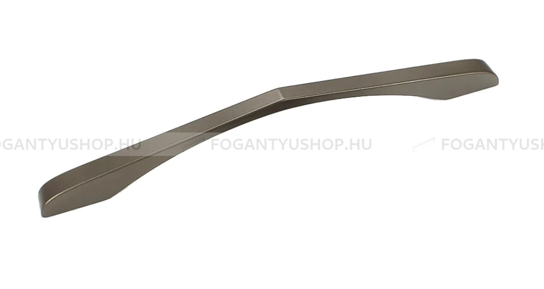 GIUSTI Bútorfogantyú - 160 WMN79616000G7 - furattáv 160 mm - Ólom szürke N60P - Zamak fém ötvözet - Egy méretben gyártott színes fém bútorfogantyú