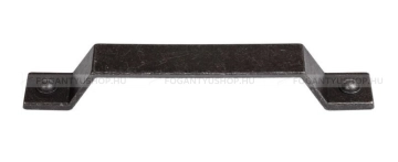GIUSTI Fogantyú - 160 mm - FG.WMN77616000T2 - Vintage koptatott fekete - Zamak fém ötvözet