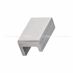 FURNIPART Fogantyú STATION KNOB - 32 mm - Ezüst inox (szálcsiszolt) - Alumínium