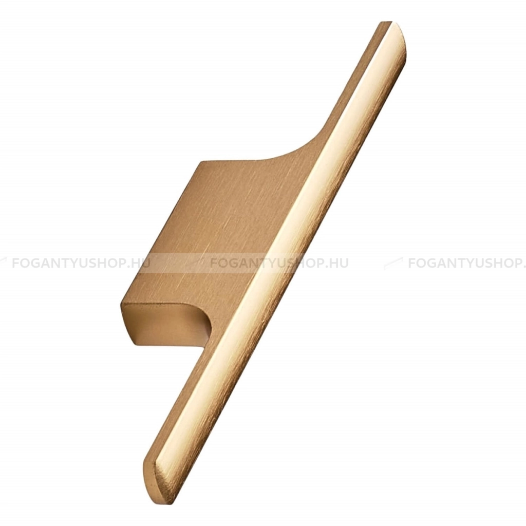 FURNIPART Bútorgomb - TAU KNOB 32 II. - furattáv 32 mm - Csiszolt sárgaréz 31 - ABS műanyag - Színes fém gombfogantyú, bútorgomb