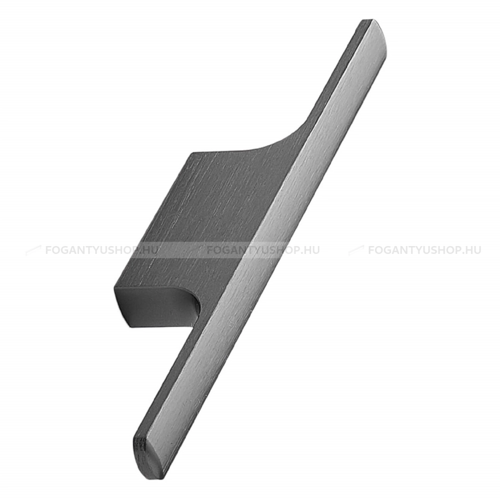 FURNIPART Bútorfogantyú - TAU KNOB 32 - furattáv 32 mm - Csiszolt antracit 91 - ABS műanyag - Bútorajtó élére ültethető színes fém fogantyú