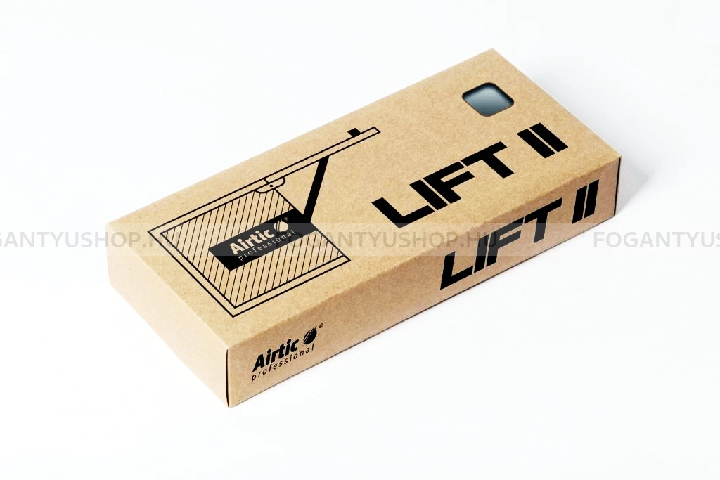 AIRTIC LIFT II - Szekrényajtó felnyitó, fékezős, univerzális, jobbos-balos - Műanyag - Fehér