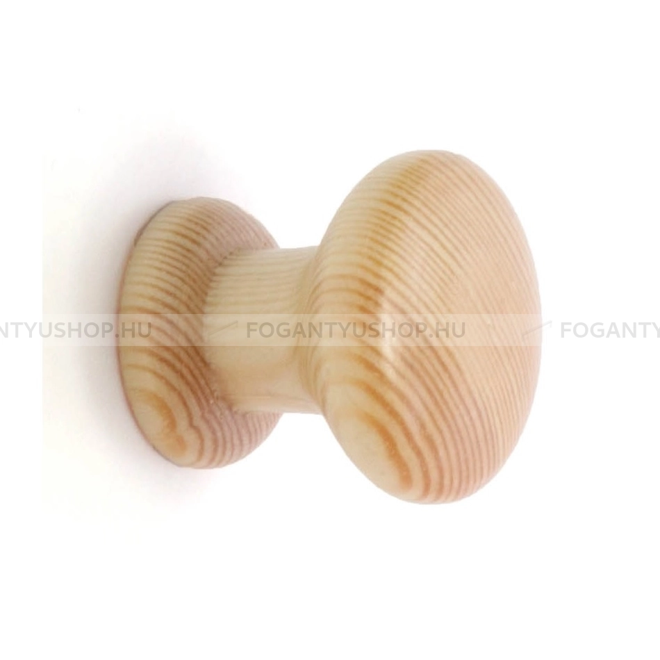 RUJZ DESIGN Fogantyú - L1.05.36 Fenyőfa - 1 furatos - Fenyőfa bor - Fa - Fa bútorfogantyú