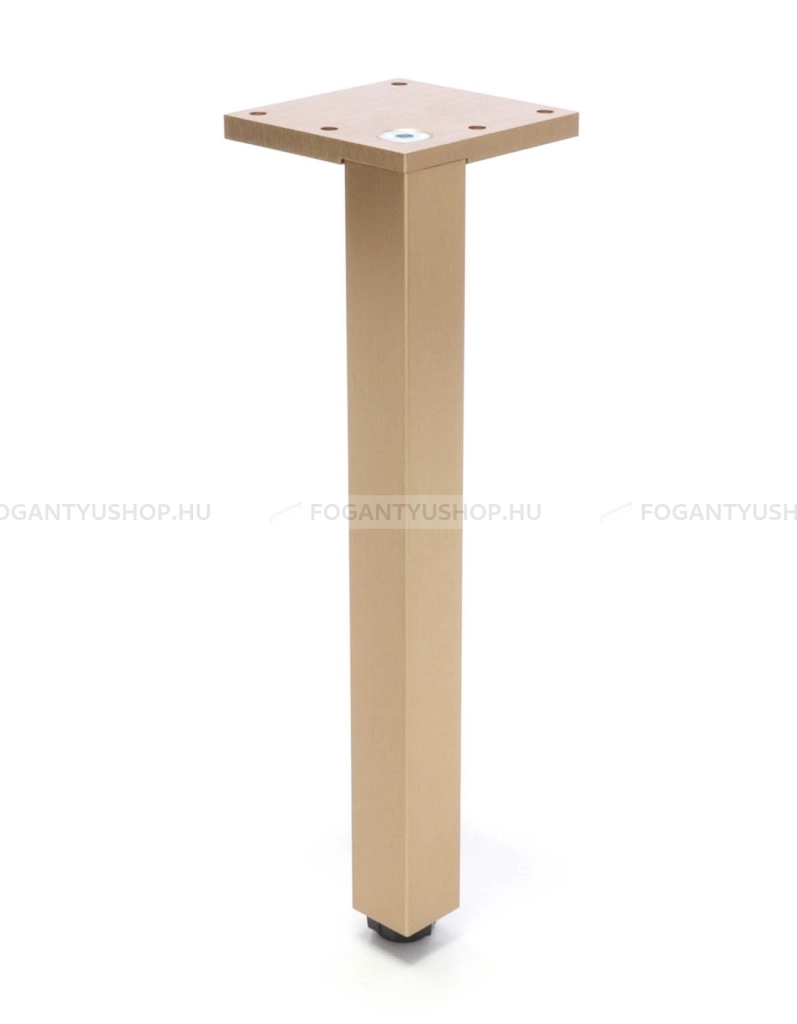RUJZ DESIGN szögletes 2x20x2cm - szálcsiszolt bronz - Alumínium - Állítható bútorláb