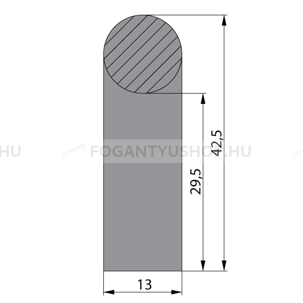 RUJZ-DESIGN-Fogantyu---341.13---Fekete---Tobb-meretben-gyartott-szines-fem-butorfogantyu-