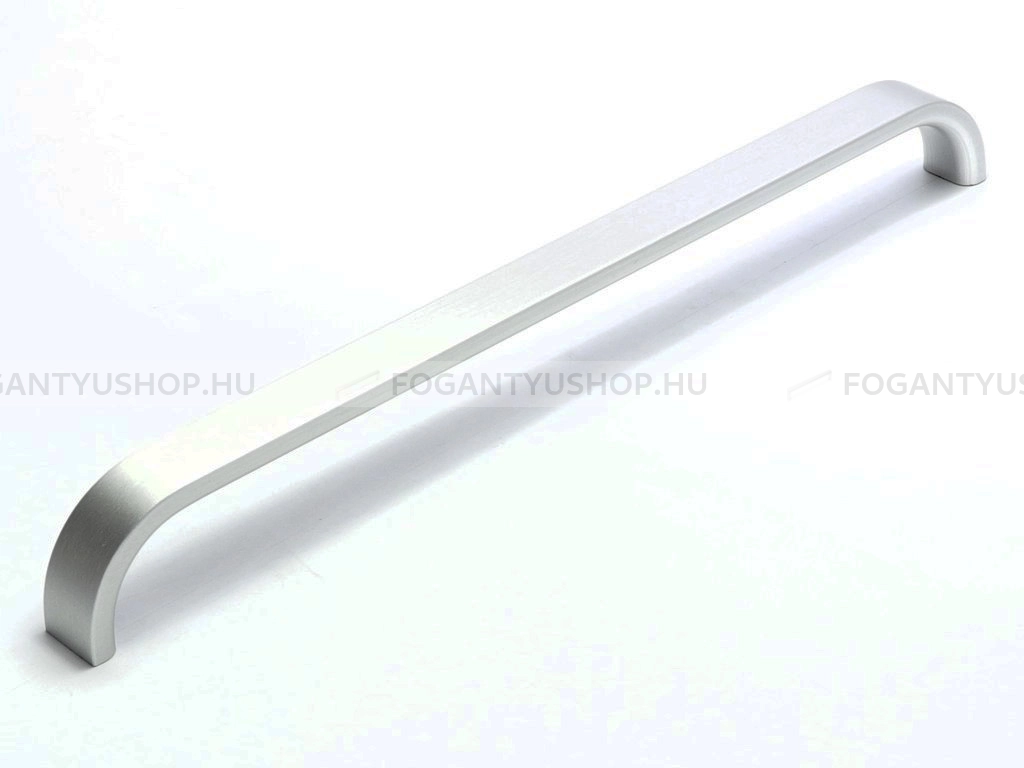 RUJZ DESIGN Bútor fogantyú - 520.15 - Matt króm szálcsiszolt SatMCrE - ABS műanyag - Több méretben gyártott fém bútorfogantyú