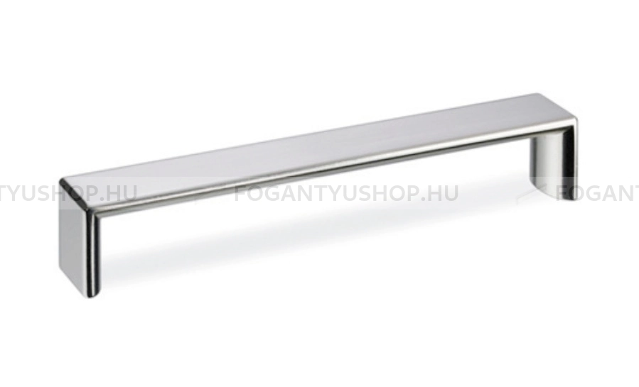 RUJZ DESIGN Bútor fogantyú - 160 495.25 - furattáv 160 mm - Fényes króm Cr - Zamak fém ötvözet - Egy méretben gyártott fém bútorfogantyú