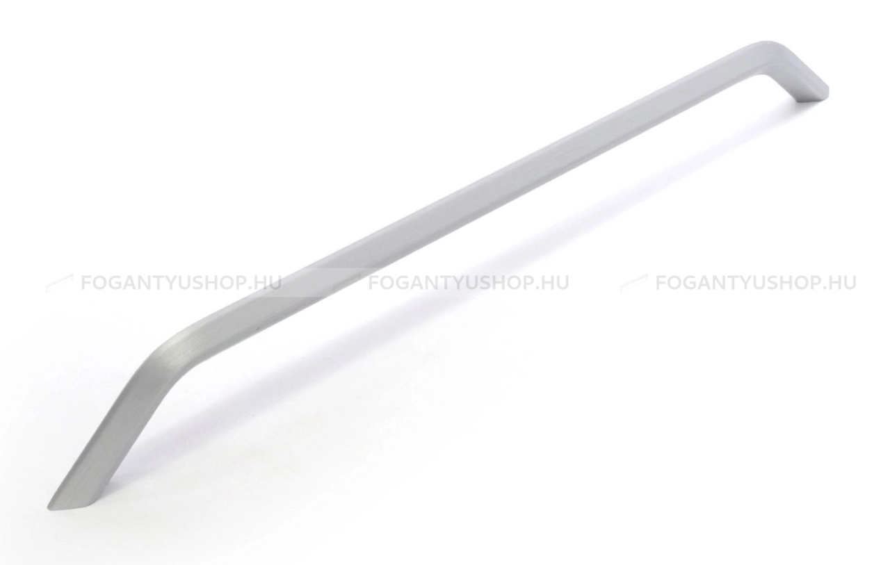 RUJZ DESIGN Fogantyú - 688.12 - Matt króm szálcsiszolt SatMCrE - ABS műanyag - Több méretben gyártott fém bútorfogantyú