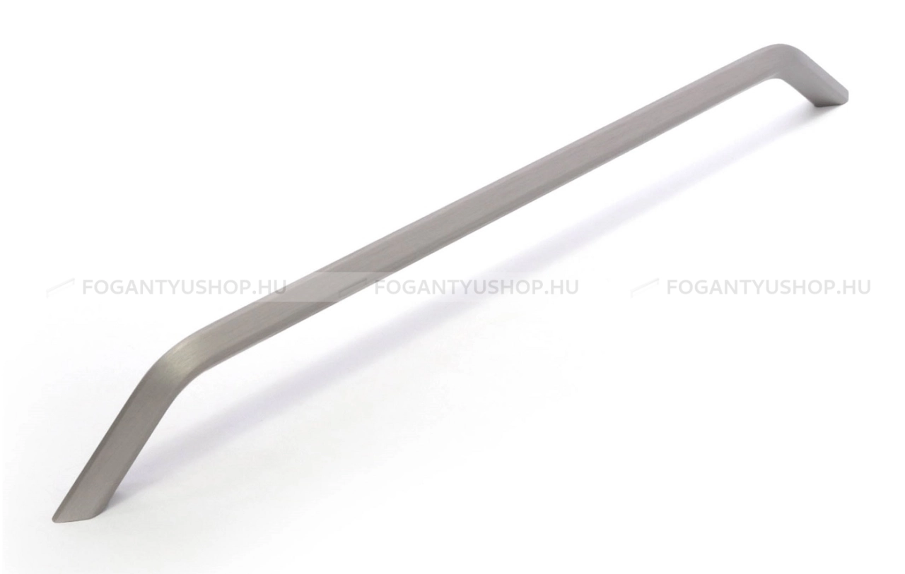 RUJZ DESIGN Bútorfogantyú - 688.12 - Szálcsiszolt nikkel NisatE - ABS műanyag - Több méretben gyártott fém bútorfogantyú