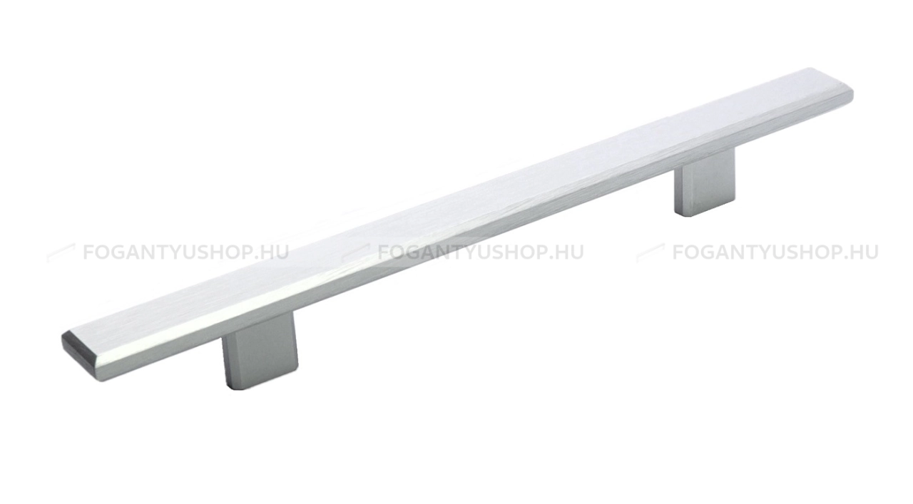 RUJZ DESIGN Bútorfogantyú - 693.20 - Matt króm szálcsiszolt SatMCrE - ABS műanyag - Több méretben gyártott fém bútorfogantyú