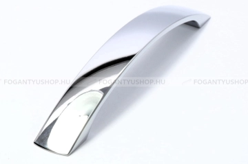 RUJZ DESIGN Bútor fogantyú - 160 mm - 497.22 - Fényes króm - Zamak fém ötvözet
