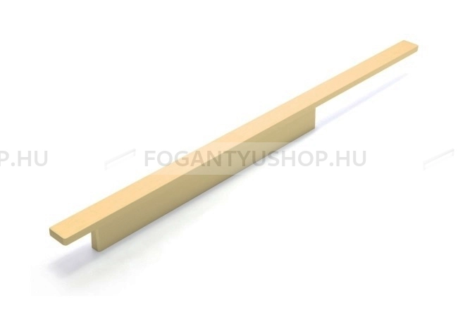 RUJZ DESIGN Bútorfogantyú - 708.15 - Szálcsiszolt arany  - ABS műanyag - Több méretben gyártott színes fém bútorfogantyú