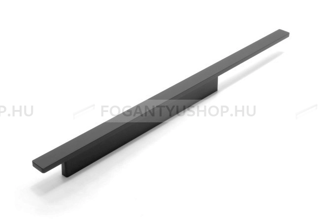 RUJZ DESIGN Fogantyú - 708.15 - Fekete szálcsiszolt SatCrnE - ABS műanyag - Több méretben gyártott színes fém bútorfogantyú