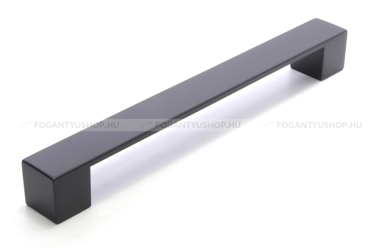 RUJZ DESIGN Bútorfogantyú - 354.25 - Fekete - Zamak fém ötvözet - Több méretben gyártott színes fém bútorfogantyú