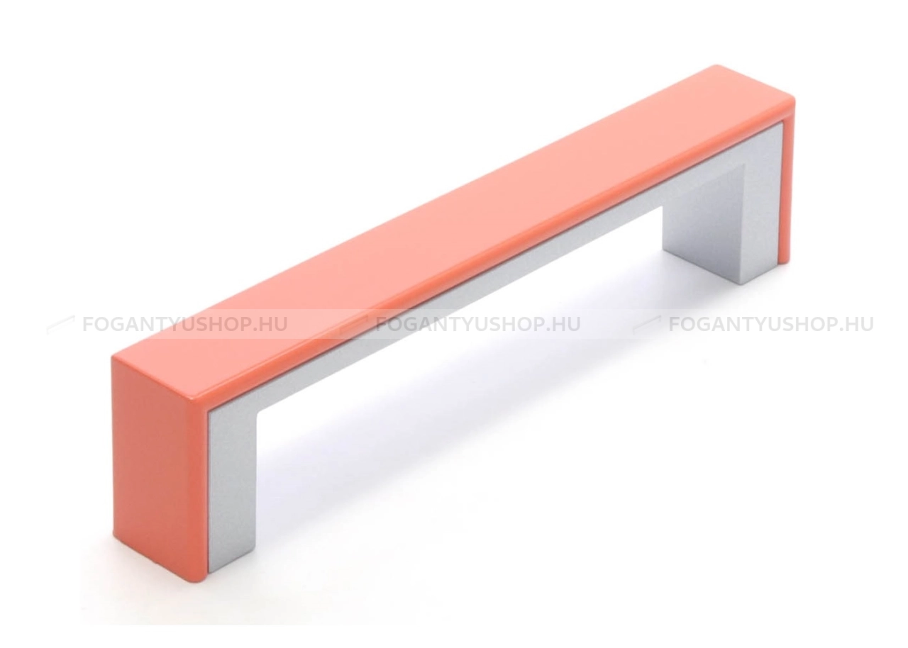 RUJZ-DESIGN-Fogantyu---598.32---Matt-krom---Narancssarga---Szines-muanyag-butorfogantyu---(NOEXP)