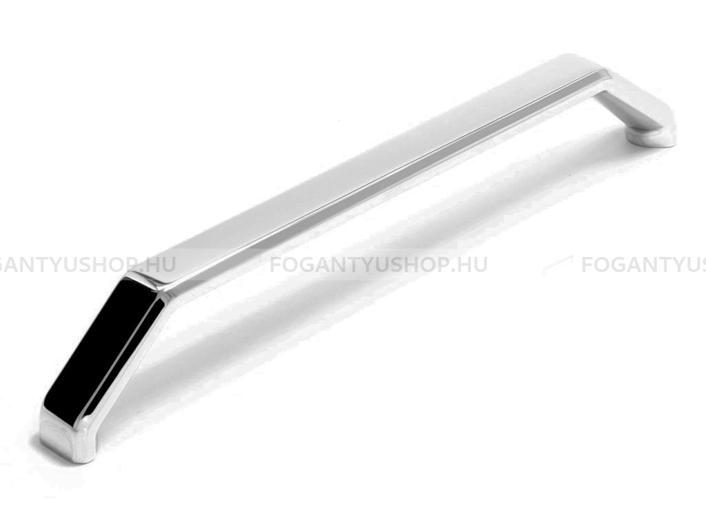 RUJZ DESIGN Bútor fogantyú - 689.14 - Fényes króm Cr - Zamak fém ötvözet - Több méretben gyártott fém bútorfogantyú