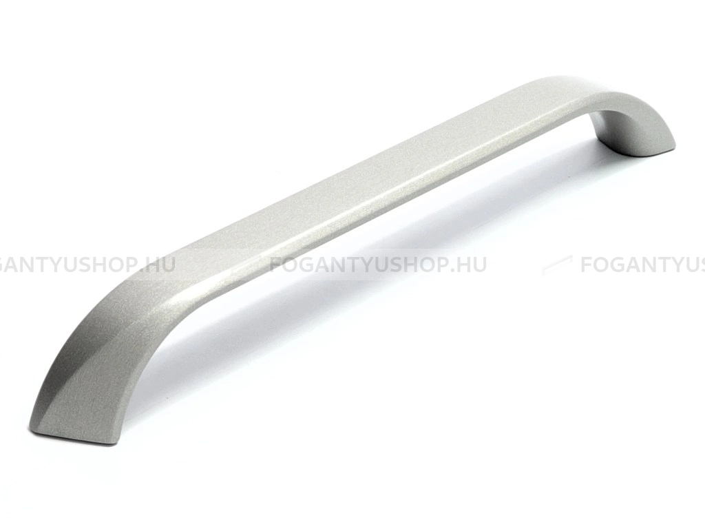 RUJZ DESIGN Bútorfogantyú - 692.18 - Ezüst inox (szálcsiszolt) SNiL - Zamak fém ötvözet - Több méretben gyártott fém bútorfogantyú