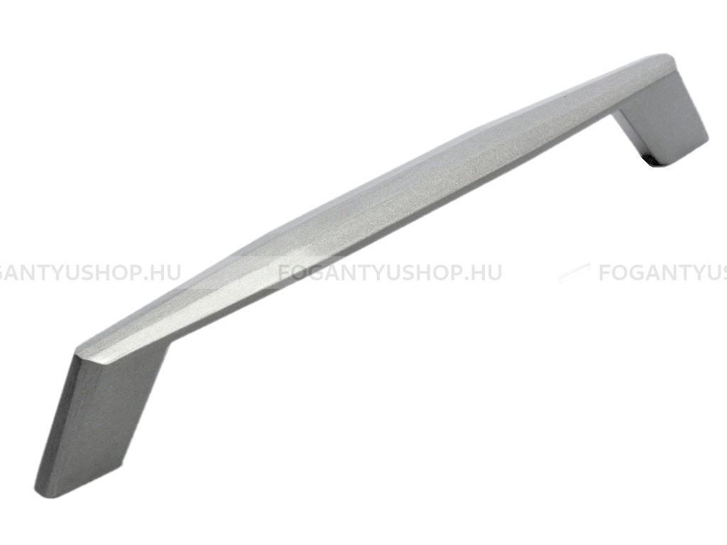 RUJZ DESIGN Bútor fogantyú - 694.16 - Ezüst inox (szálcsiszolt) SNiL - Zamak fém ötvözet - Több méretben gyártott fém bútorfogantyú