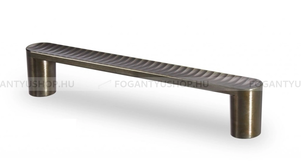 RUJZ DESIGN Fogantyú - 536.16 - Antik patina barna MsPatL - Zamak fém ötvözet - Klasszikus, vintage, antik fém bútorfogantyú