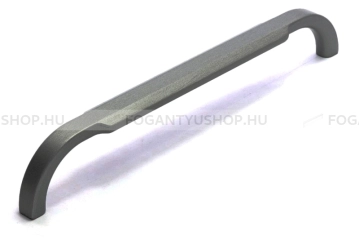 RUJZ DESIGN Bútor fogantyú - 696.15 - Szálcsiszolt szürke - Zamak fém ötvözet