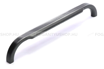 RUJZ DESIGN Bútor fogantyú - 696.15 - Vintage koptatott fekete - Zamak fém ötvözet